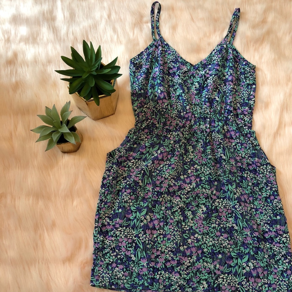 Anlo Floral Zip Dress - Picture 8 of 8